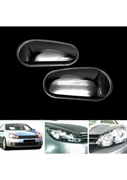 Sağ Far Abajur Şeffaf Kabuk Vw Golf Mk4 R32 1999-2005 Kafa Işık Lambası Konut Lens Koruma Onarım (Yurt Dışından) fırsatları