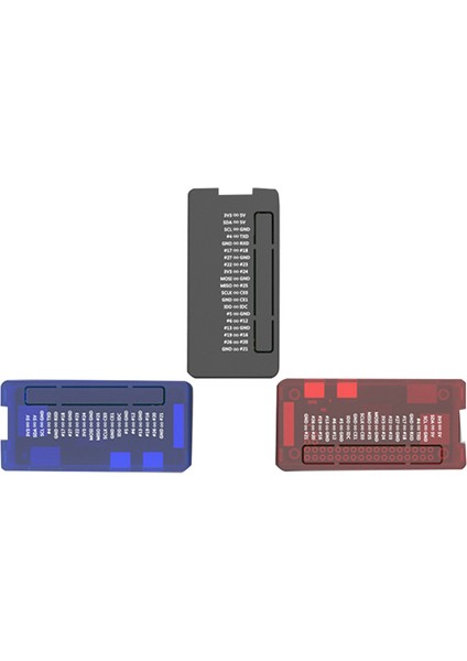 Raspberry Pi Zero Pi0 Için Koruyucu Kılıf Raspberry Pı ZEROV1.3/2W/WH Kılıf Kırmızı (Yurt Dışından) modelleri