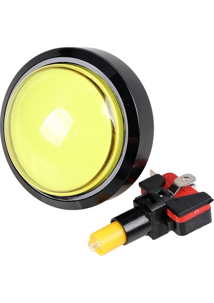 5x Arcade Düğmeleri 60MM Kubbe 2.36 Inç LED Basmalı Düğme Mikro Anahtarlı Arcade Makinesi Video Oyun Konsolu Için (Yurt Dışından) modelleri