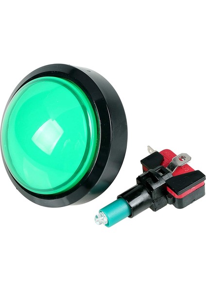 5x Arcade Düğmeleri 60MM Kubbe 2.36 Inç LED Basmalı Düğme Mikro Anahtarlı Arcade Makinesi Video Oyun Konsolu Için (Yurt Dışından) indirimleri