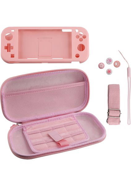 Nintendo Switch Lite ile Uyumlu Pembe Taşıma Çantası, Switch Lite Için Depolama Alanlı Taşınabilir Nintendo Switch Lite Çantası (Yurt Dışından) modelleri