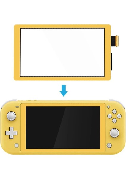 Switch Lite Için LCD Ekran Dokunmatik Ekran Ns Switch Lite Için Dokunmatik Ekran Kapak Paneli Oyun Konsolu Dokunmatik Ekran Yeşil (Yurt Dışından)