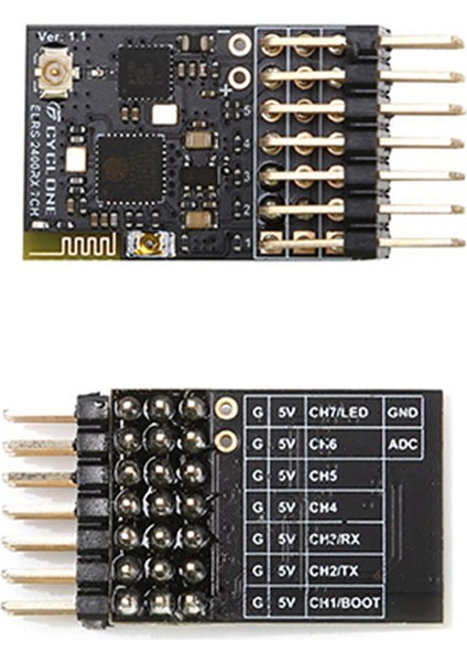 Cyclone Elrs 2.4g Pwm Alıcısı 7ch Expresslrs Rx 2400RX Pwm/crsf Rc Fpv Drone Quadcopter Için (Yurt Dışından) fırsatları