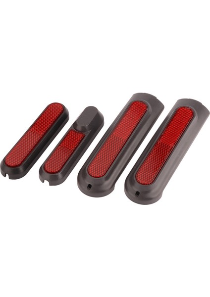 Ön Çatal Jant Kapağı Xiaomi 4 Pro Elektrikli Scooter Arka Tekerlek Göbeği Yansıtıcı Etiket Parçaları Kırmızı (Yurt Dışından)