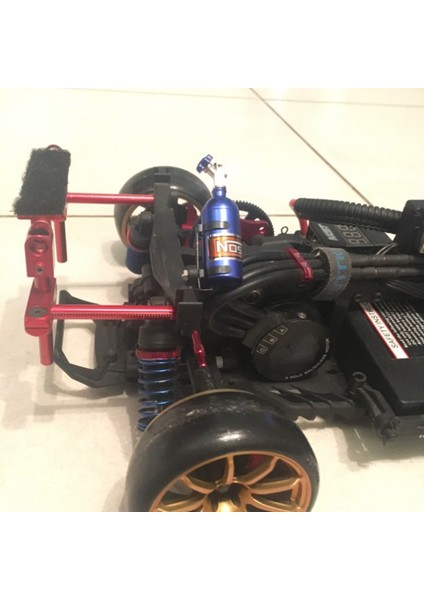 Metal Simüle Nos Azot Şişesi 1/10 Rc Paletli Araba Trx4 Defender Bronco RC4WD D90 D110 Eksenel SCX10 90046, Siyah (Yurt Dışından) indirimleri