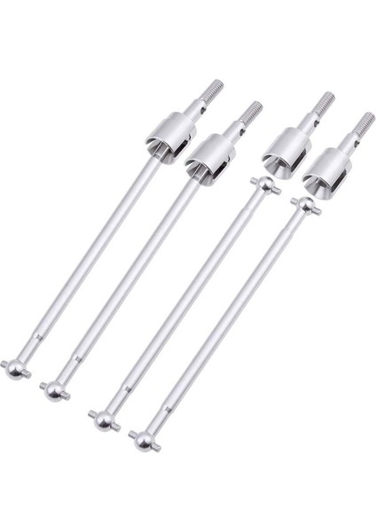 08029 Dogbones 89.5mm ve Saplama Tekerlek Aksı 02033 Tahrik Mili 1/10 Redcat Hsp Exceed Rc Araba Kamyon Yedek Gümüş (Yurt Dışından) modelleri