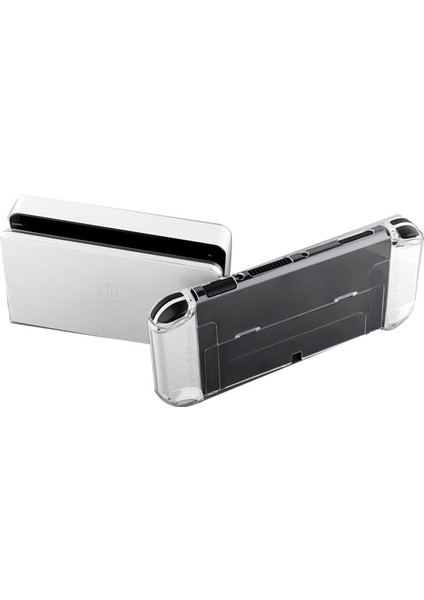 Switch OLED Kristal Kılıf Için Standswitch OLED Çok Fonksiyonlu Taşınabilir Kılıf Bölünmüş Stand, A (Yurt Dışından)