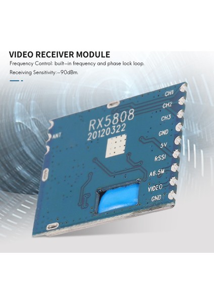 5.8g Fpv Mini Kablosuz Ses Video Alıcı Modülü RX5808 Fpv Sistemi Için Rc Helikopter Rc Parçaları (Yurt Dışından) fiyatları