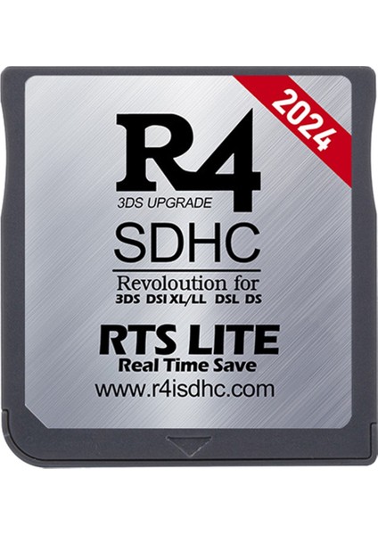 2024 R4 Kart R4 Sdhc Adaptör Flash Kart 3ds Dsl Xl/ll Güvenli Dijital Hafıza Kartı Oyun Kartı Yakma Kartı E (Yurt Dışından) fırsatları