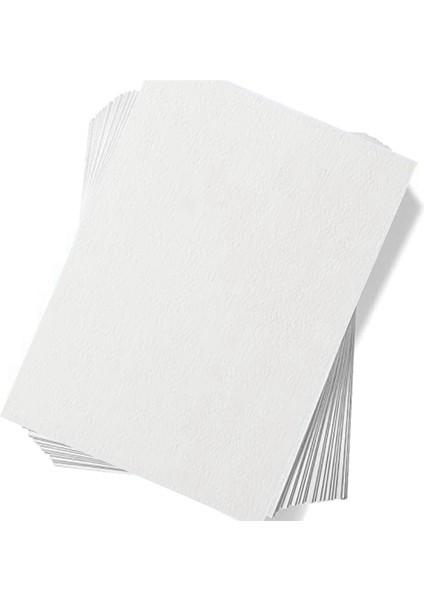 60 Yaprak Suluboya Kağıdı, Soğuk Pres %50 Pamuk ve 140 Lb / 300 Gsm Asitsiz Toplu Beyaz Kağıt (10,63 x 7,68 Inç) (Yurt Dışından) indirimleri