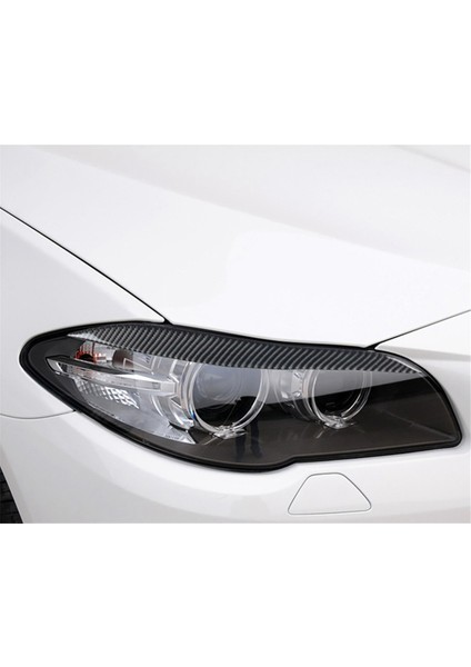 Bmw 5 Serisi F10 F11 2011-2014 Araba Göz Kapağı Ön Far Kaş Kapağı Göz Kapağı Trim Sticker (Yurt Dışından) modelleri
