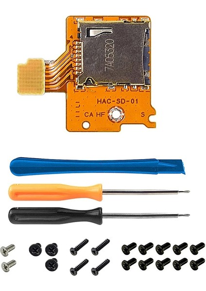 Mikro Sd Kart Yuvası Kurulu Yedek Tamir Kiti Tamir Parçaları Nintendo Anahtarı Ns Tf Sd Kart Yuvası (Yurt Dışından)