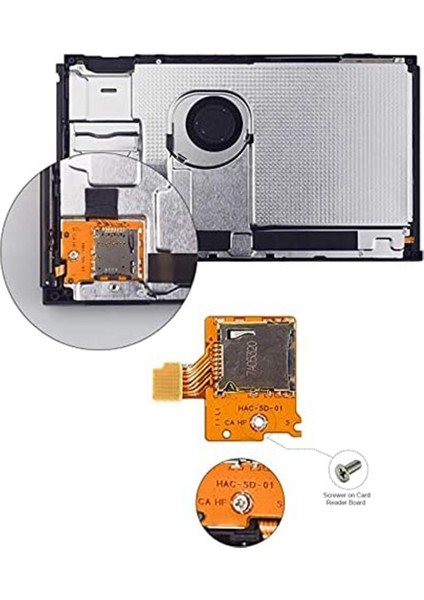 Mikro Sd Kart Yuvası Kurulu Yedek Tamir Kiti Tamir Parçaları Nintendo Anahtarı Ns Tf Sd Kart Yuvası (Yurt Dışından) modelleri