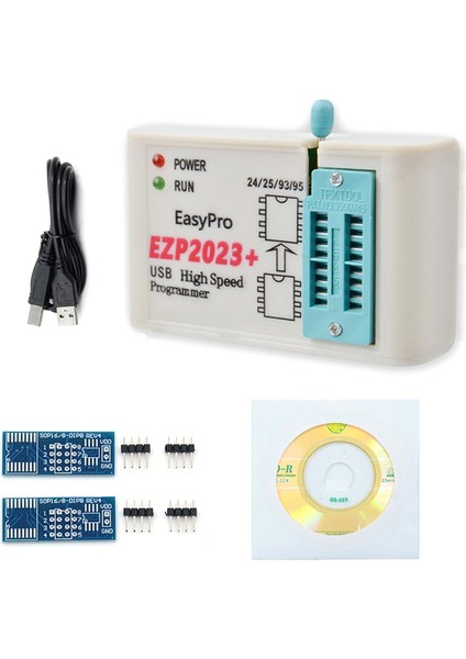 EZP2023 Yüksek Hızlı USB Spı Flash Programcı EZP2023 Desteği 24/25/93 Eeprom Bios 25T80 Çevrimdışı Kopya Yazma (Yurt Dışından)