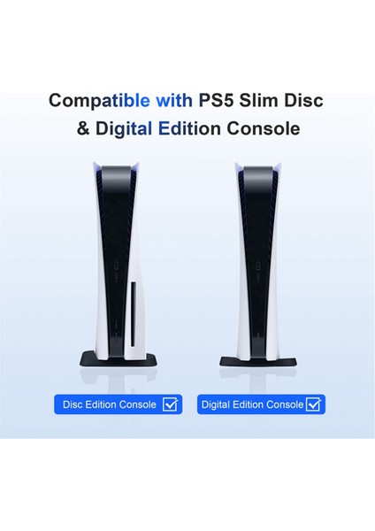 Ps5 Slim Için Taşıma Çantası, Ps5 Konsolu, Kontrol Cihazı, Kulaklık, Diğer Aksesuarlar Için Büyük Kapasiteli Seyahat Çantası Saklama Çantası (Yurt Dışından)