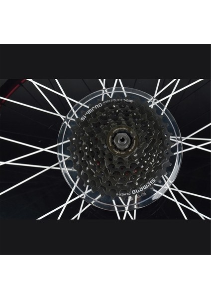 1 Adet Şeffaf Bisiklet Disk Fren Kılıfı Mtb Yol Bisikleti Volan Koruması Disk Fren Kaset Göbekleri Koruma Kılıfı Parçaları (Yurt Dışından)