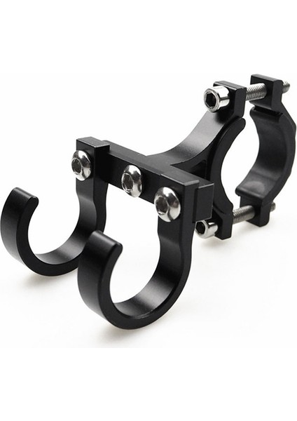 Elektrikli Scooter Kancaları Bisiklet Rafı Boru Depolama Askı Tokası Kancaları Ebikes Taşınabilir Çift Kask Rafı Siyah (Yurt Dışından)