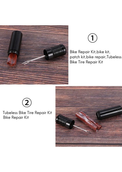 Mtb ve Yol Bisiklet Lastikleri Için Tubeless Bisiklet Lastiği Tamir Kiti Delinmeyi Veya Düz Hızlı Takma Aracı Bisiklet Tamir Kitini Düzeltme (Yurt Dışından) modelleri