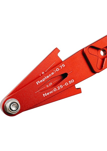 Bıkersay Bisiklet Zinciri Aşınma Göstergesi Aracı Zincir Checker Kitleri Çok Fonksiyonlu Zincirler Ölçer Ölçümü Bisiklet Için (Yurt Dışından) fiyatları