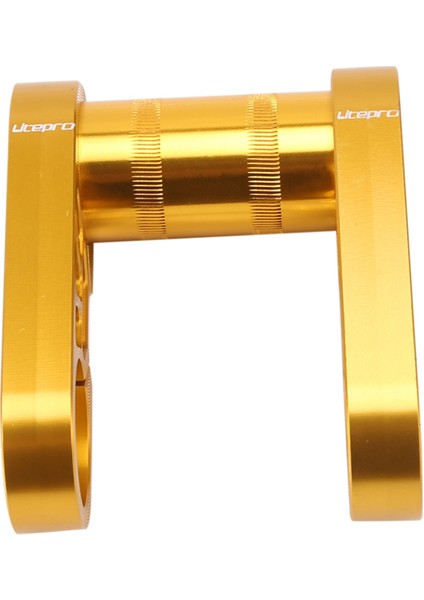 Litepro Birdy Katlanır Bisiklet Çift Gövde 31.8mm Genişletilmiş Gidon Gövdesi Ayarlanabilir Alüminyum Alaşımlı Gövdeler, Altın (Yurt Dışından)