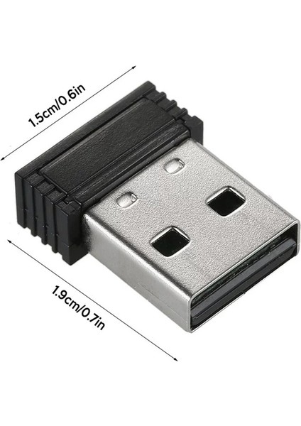 Bisiklet Ant+ USB Bellek Kablosuz Alıcı Adaptörü Sensör Bisiklet Antrenörü Garmin Zwift Wahoo Bkool (Yurt Dışından)
