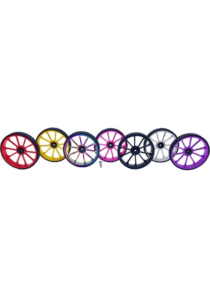 Brompton/birdy Alüminyum Alaşımlı Cnc Easywheel Ultralight Sızdırmaz Rulmanlı Itme Tekerlekleri Için Katlanır Bisiklet Kolay Tekerlek, Mor (Yurt Dışından)