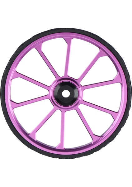 Brompton/birdy Alüminyum Alaşımlı Cnc Easywheel Ultralight Sızdırmaz Rulmanlı Itme Tekerlekleri Için Katlanır Bisiklet Kolay Tekerlek, Mor (Yurt Dışından)