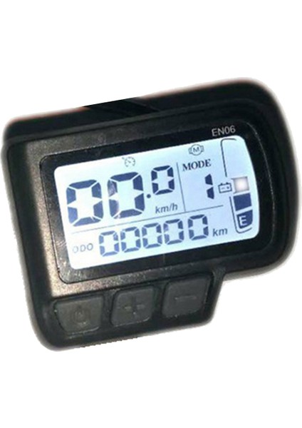USB ile Elektrikli Bisiklet Scooter EN06 Için 24V 36V 48V Ayarlanabilir Elektrikli Bisiklet Paneli LCD Ekran (Yurt Dışından)