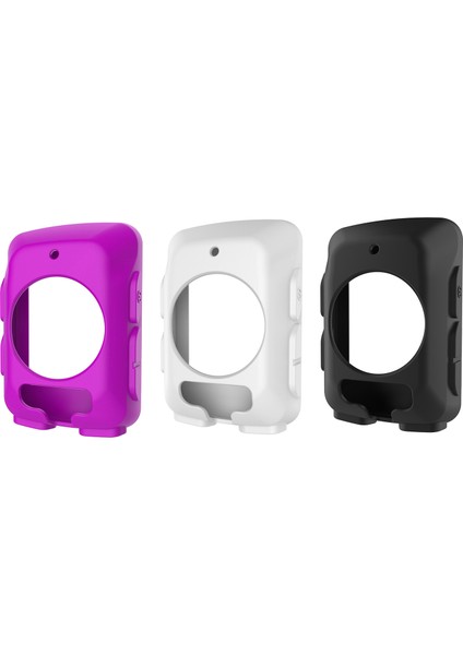 Uygun Garmin Edge 520 Kod Ölçer Koruyucu Kılıf E520 Bisiklet Saati Silikon Koruyucu Kılıf -Siyah (Yurt Dışından)