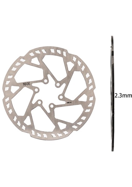 Bisiklet Fren Rotoru 160MM Paslanmaz Çelik Hidrolik Fren Rotoru Yol Bisikleti (Yurt Dışından)