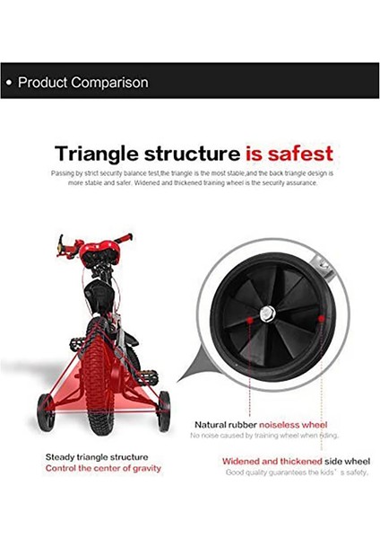 Bisiklet Sabitleyicileri Bisiklet Sabitleyicileri Bisiklet Çocukları Için Çocuk Bisikletleri Sessiz Tekerlek Monteli Yedek Kit E (Yurt Dışından) modelleri