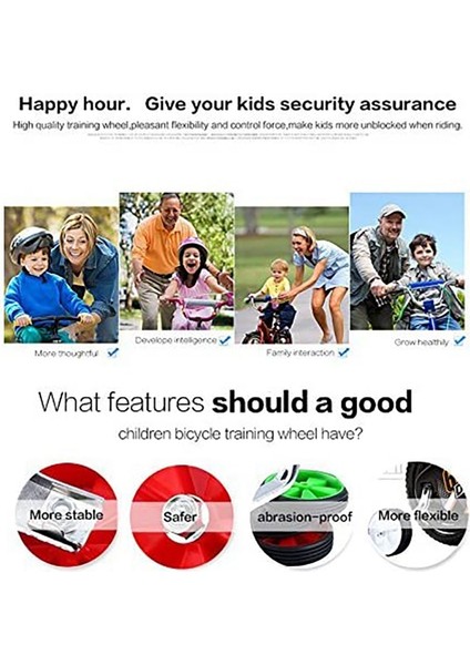 Bisiklet Sabitleyicileri Bisiklet Sabitleyicileri Bisiklet Çocukları Için Çocuk Bisikletleri Sessiz Tekerlek Monteli Yedek Kit E (Yurt Dışından) fırsatları