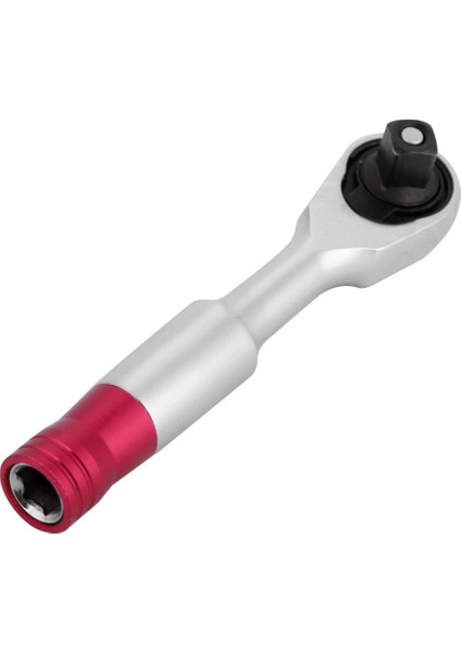 1/4 Inç 85 mm Mini Tork Cırcır Anahtarı Seti El Onarım Aracı Araç Bisiklet Bisiklet Için Lokma Anahtar Seti Aracı (Yurt Dışından)