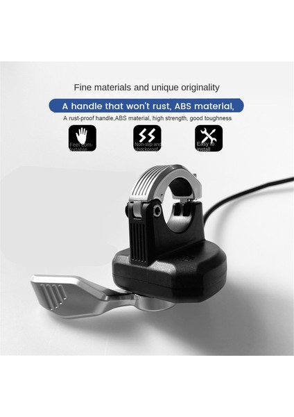 Elektrikli Bisiklet Başparmak Gaz Kelebeği Hızlı Bırakma Sol Elektrikli Bisiklet Parmak Hızlandırıcı Sm Konektörü Bisiklet Aksesuarları (Yurt Dışından) fırsatları