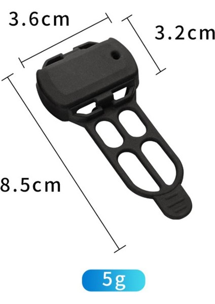 Bisiklet Jel Cilt Koruyucu Kılıf Garmin Ritim Sensörü, Bryton, Magene Bilgisayar Sensörü Siyah Kapak, 2 Adet (Yurt Dışından)