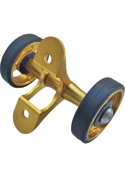 Poday Superlight Bisiklet Easywheel Alüminyum Alaşımlı Brompton Çamurluk Silindirleri Tekerlekler Kolay Kurulum Çift Tekerlekler Gümüş (Yurt Dışından)