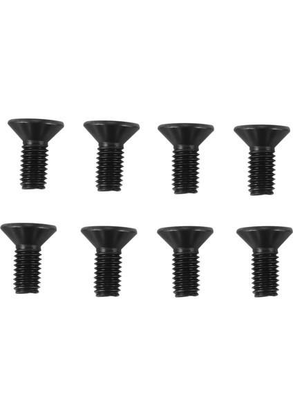 Adet Mtb Bisiklet Kilidi Ayakkabı Kelepçesi Montaj Vidası Shimano Spd Kendinden Kilitlemeli Pedal Kilidi Çelik Siyah (Yurt Dışından)