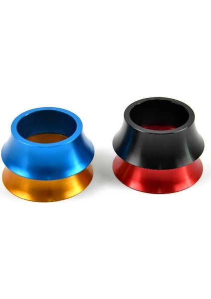 Spomann Cnc Yol Dağ Bisikleti Rondelası Ön Çatal Bilek Grubu Rondelası Alüminyum Alaşımlı Rondela Konik Çan Ağızlı 15MM, A (Yurt Dışından)