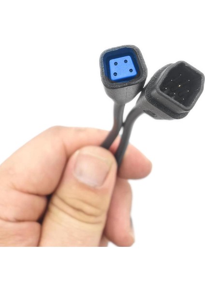 Bafang Bbs Mid Motor M600 M560 M500 M510 M820 Için 30CM Elektrikli Bisiklet Motor Uzatma Kablosu (Yurt Dışından)
