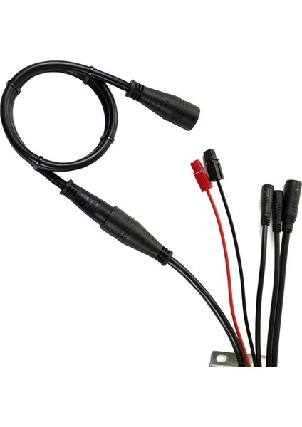 9 Pin Tekerlek Göbeği Motor Kablosu 60 cm Ebike Motor Uzatma Kablosu Dişi - Erkek Konnektör E-Bisiklet Aksesuarları, 1 Adet (Yurt Dışından)