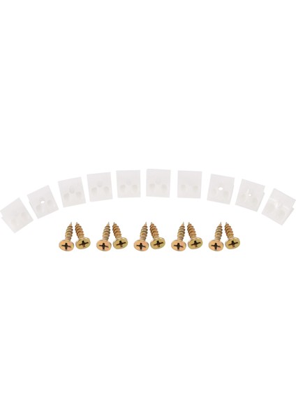 10'lu Paket - Mobilya Sandığı Çekmece Alt Sarkma Tamiri Tamir Takozları (Yurt Dışından)