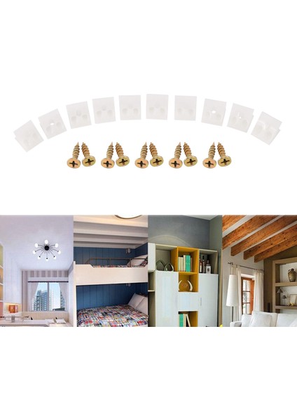 10'lu Paket - Mobilya Sandığı Çekmece Alt Sarkma Tamiri Tamir Takozları (Yurt Dışından) modelleri