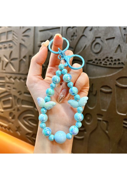 Beaded Bow Love Keychai (Yurt Dışından)