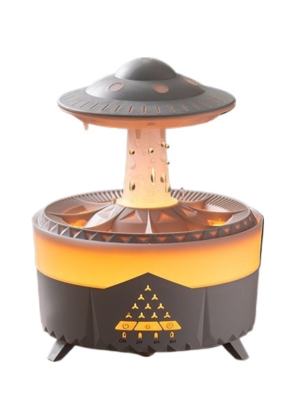 Su Damlaları Aromaterapi Difüzörü Ev Tipi Büyük Sis Hacmi Uzaktan Kumanda Zamanlama Ultrasonik Atomize Nemlendirici (Yurt Dışından)