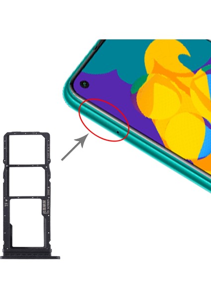 Huawei Honor Play 4t Için Tepsi + Mikro Sd Kart Tepsisi (Yurt Dışından)