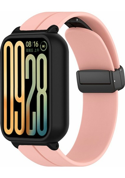 Xiaomi Smart Band 9 Pro Arada Silikon Manyetik Katlanır Tokalı Askı Kılıflı (Yurt Dışından)