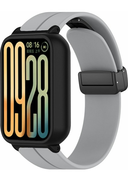 Xiaomi Smart Band 9 Pro Arada Silikon Manyetik Katlanır Tokalı Askı Kılıflı (Yurt Dışından)