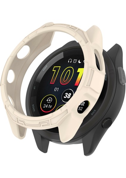 Garmin Forerunner 265S Izle Vaka Hollow Zırh Hızlı Bırakma Yumuşak Tpu Izle Kapağı (Yurt Dışından)