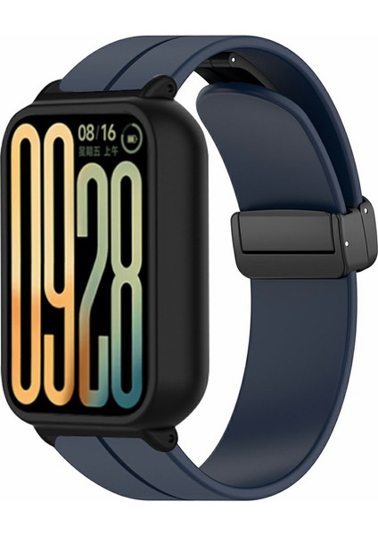 Xiaomi Smart Band 9 Pro Arada Silikon Manyetik Katlanır Tokalı Askı Kılıflı (Yurt Dışından)