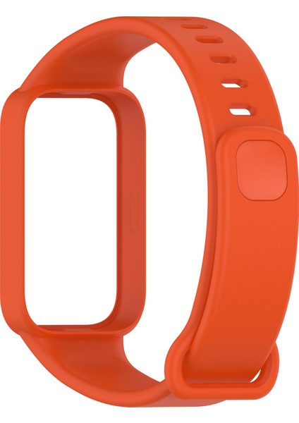 Xiaomi Smart Band 9 Active / Redmi Band 3 Kılıflı Silikon Bant (Yurt Dışından)